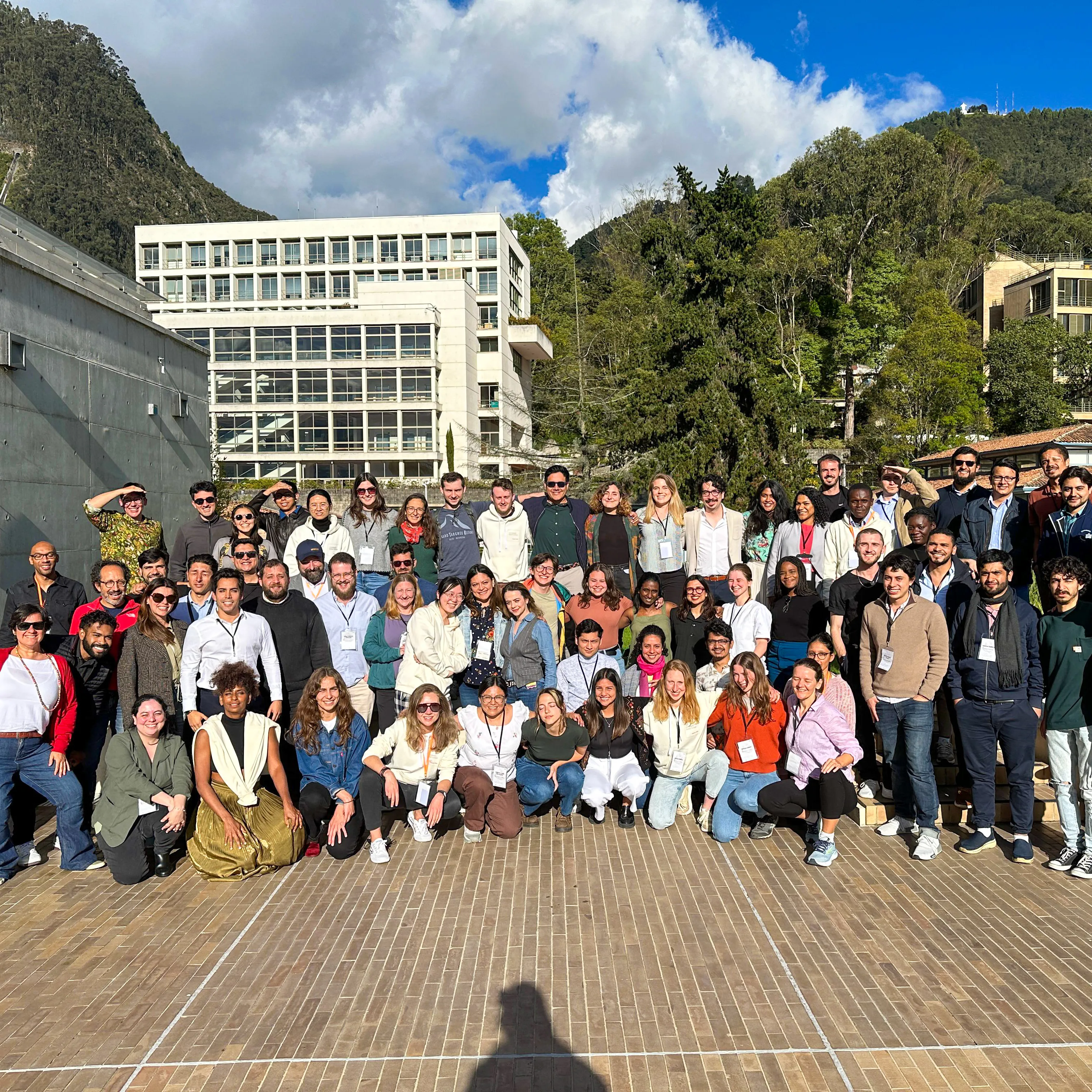 Participants at the 2024 Complexity Global School in Bogotá, Colombia